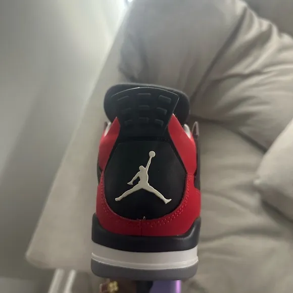 Red and Black SneakersBeen worn 1x