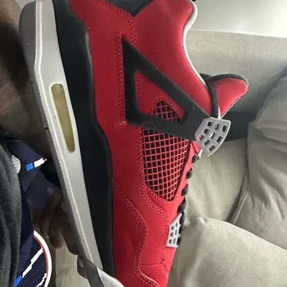 Red and Black SneakersBeen worn 1x