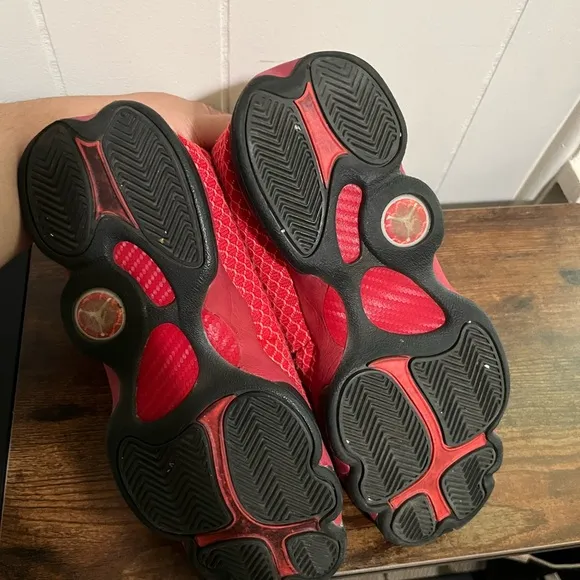 Red Horizon Jordan Sneakers size 6Y