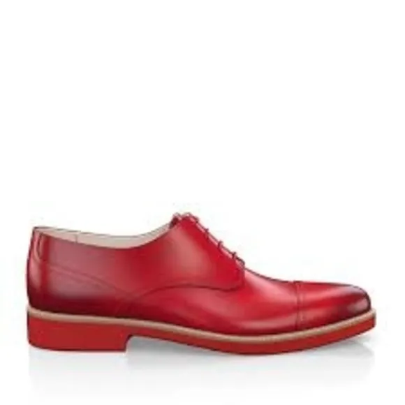 Red Leather Dress Shoes
