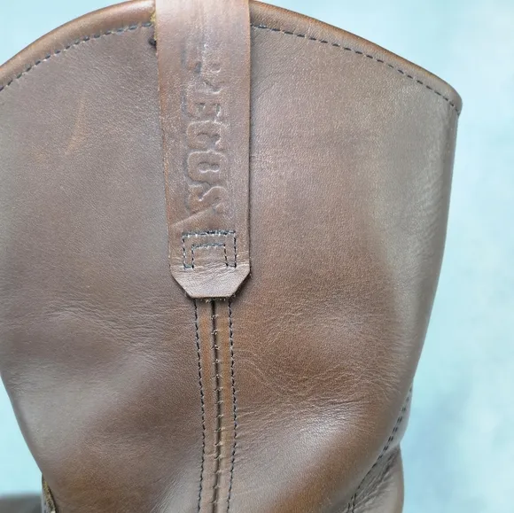 Red Wing Brown Leather Boots, Size 12D