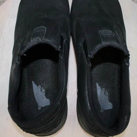 Red Wing Comfort Pro Safety Toe Shoes Mens 8 EE Black Slip On Work