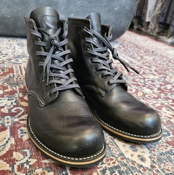 Red Wing Heritage 9014 Beckman Black Boots . Men’s 8D Black Leather Men's Boots
