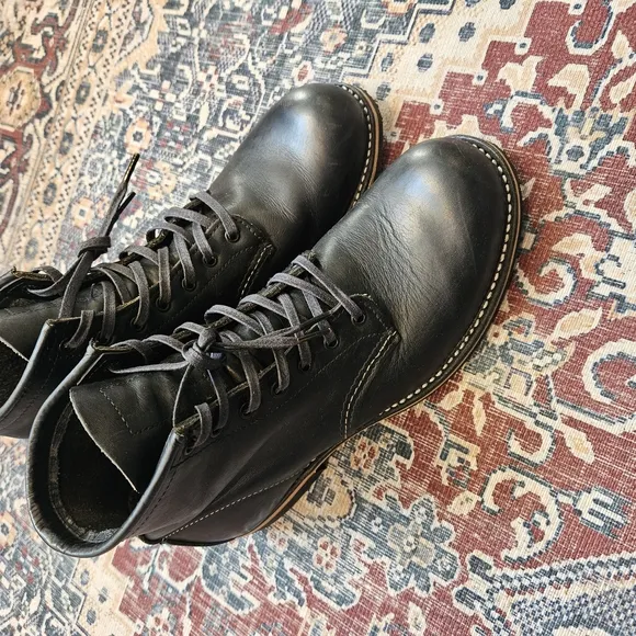 Red Wing Heritage 9014 Beckman Black Boots . Men’s 8D Black Leather Men's Boots