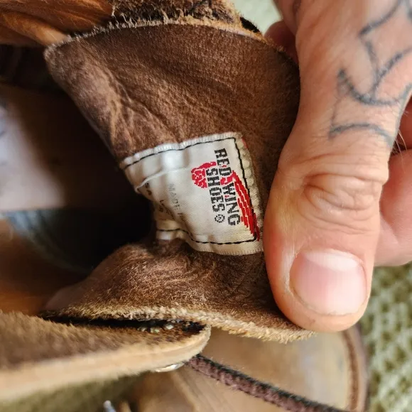 Red Wing Iron Rangers Suede Boots size 9D fits 9.5 to 10