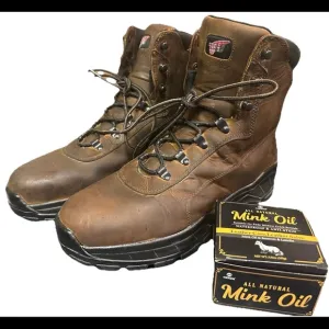 Red Wing Lace Up Men Boots Size 10D 2413-05 Thinsulate TC-Tech
