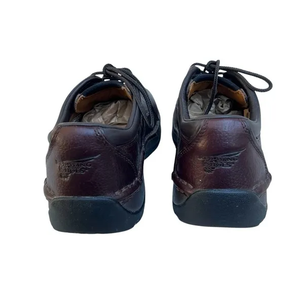 Red Wing Men’s Pebbled Leather Steel Toe Safety Shoes. Sz. 6.5