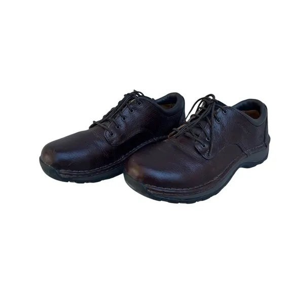 Red Wing Men’s Pebbled Leather Steel Toe Safety Shoes. Sz. 6.5