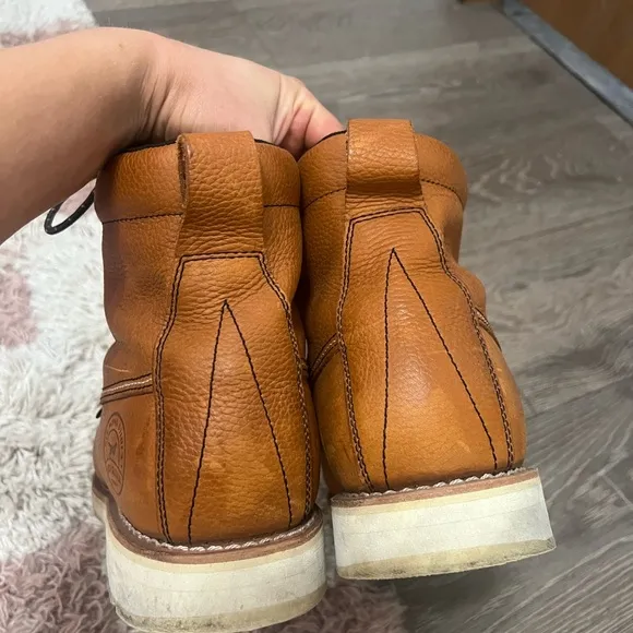 Red Wing Men's Wingshooter Lace Up Brown Leather/ Waterproof Work Boots 🥾