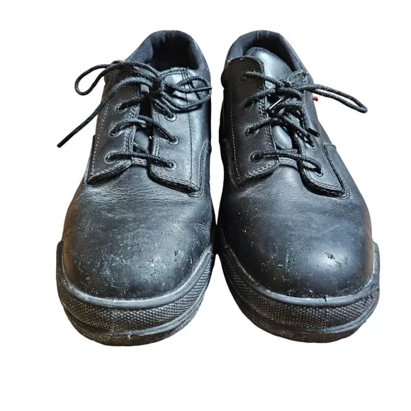 Red Wing Safety Steel Toe Oxford Leather Shoes ASTMF 2413-05 Size 10.5 E2 6610