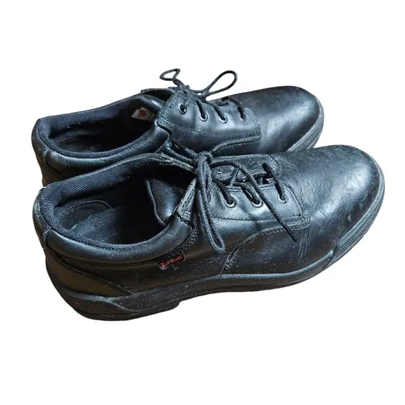 Red Wing Safety Steel Toe Oxford Leather Shoes ASTMF 2413-05 Size 10.5 E2 6610