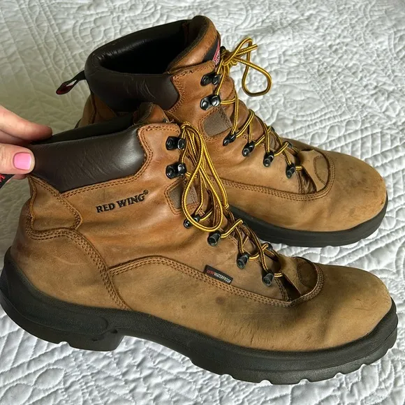 Red Wing Shoes •15• Classic Lightweight 1225 EH Rated Leather Work Boot