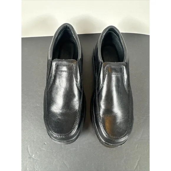 Red Wing Shoes 6646 Men’s 6 D Black Leather Steel Toe Safety Slip On (11/05)