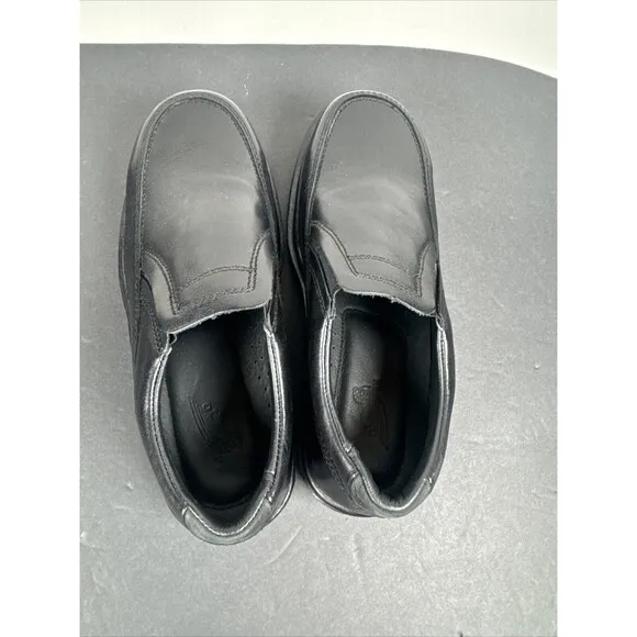 Red Wing Shoes 6646 Men’s 6 D Black Leather Steel Toe Safety Slip On (11/05)