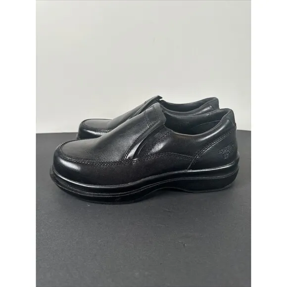 Red Wing Shoes 6646 Men’s 6 D Black Leather Steel Toe Safety Slip On (11/05)