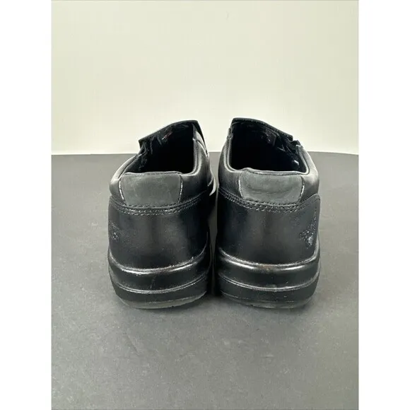 Red Wing Shoes 6646 Men’s 6 D Black Leather Steel Toe Safety Slip On (11/05)