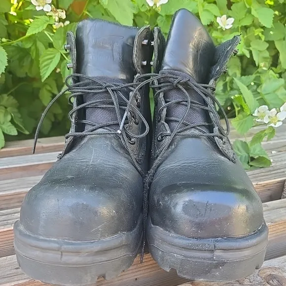 RED WING SHOES &quot;KING TOE&quot; MEN'S 6-INCH SAFETY TOE Sz 14 D Oil Resist