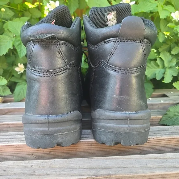 RED WING SHOES &quot;KING TOE&quot; MEN'S 6-INCH SAFETY TOE Sz 14 D Oil Resist