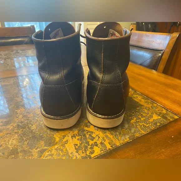 Red Wing Shoes Men's Black Leather Boots