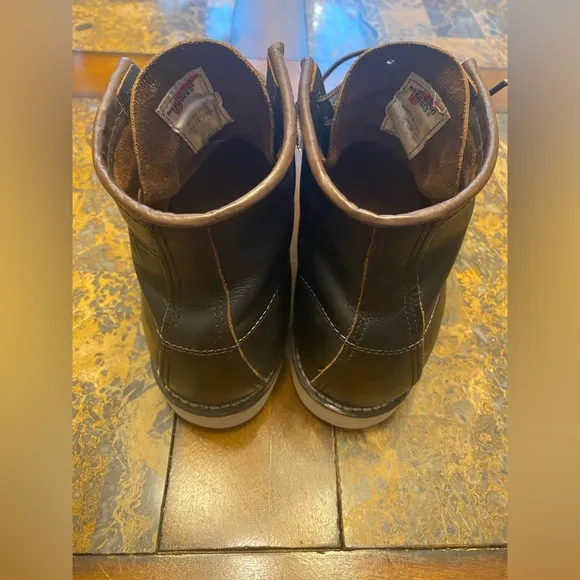 Red Wing Shoes Men's Black Leather Boots