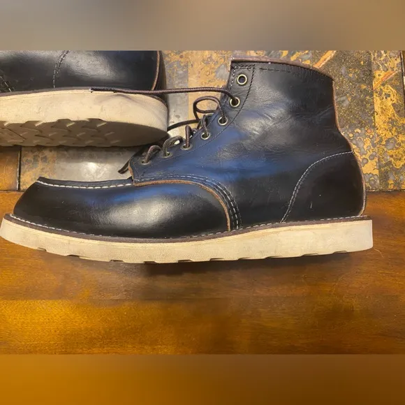 Red Wing Shoes Men's Black Leather Boots