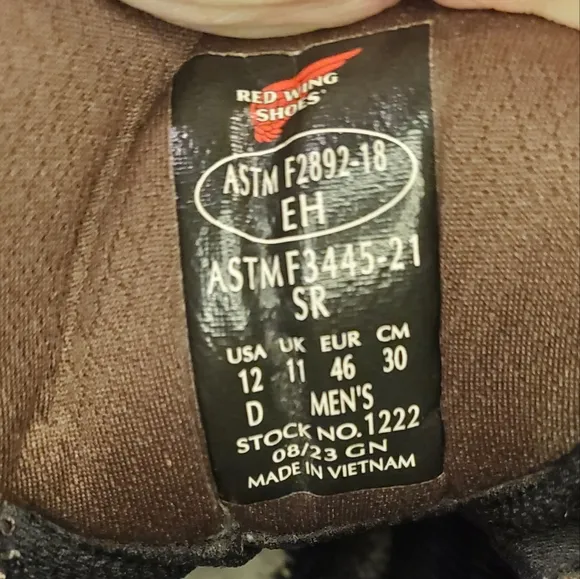 Red Wing Traction Tred Lite slip resistant and electrical hazard safety work boo