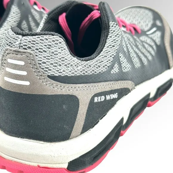 Red Wings Shoes 2339 Aluminum Safety Toe Athletic Women's Sneaker Size 8