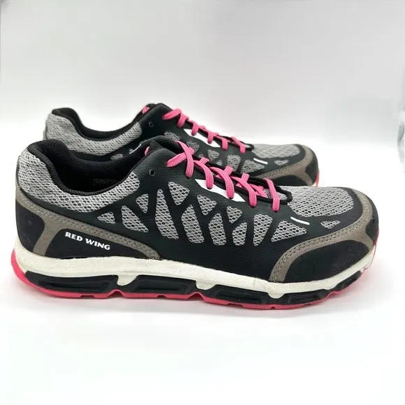 Red Wings Shoes 2339 Aluminum Safety Toe Athletic Women's Sneaker Size 8
