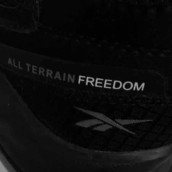 Reebok All Terrain Freedom Safety Steel Toe Black Sneakers Shoes Mens Size 10M