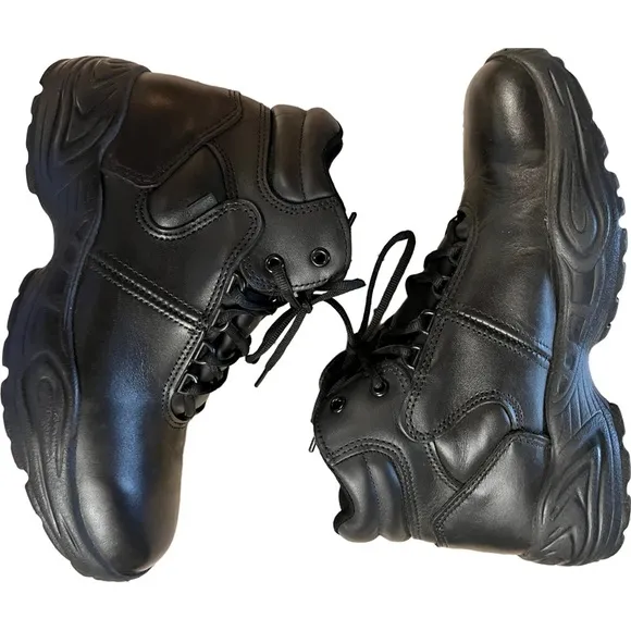 Reebok Chukka CP 8500 Boots Black Non Slip Made in USA 9 W