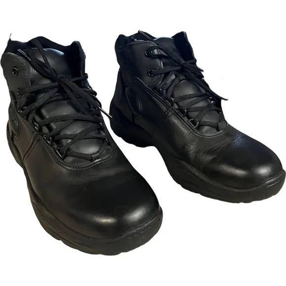 Reebok Chukka CP 8500 Boots Black Non Slip Made in USA 9 W