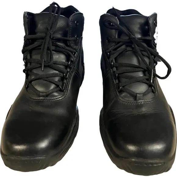 Reebok Chukka CP 8500 Boots Black Non Slip Made in USA 9 W