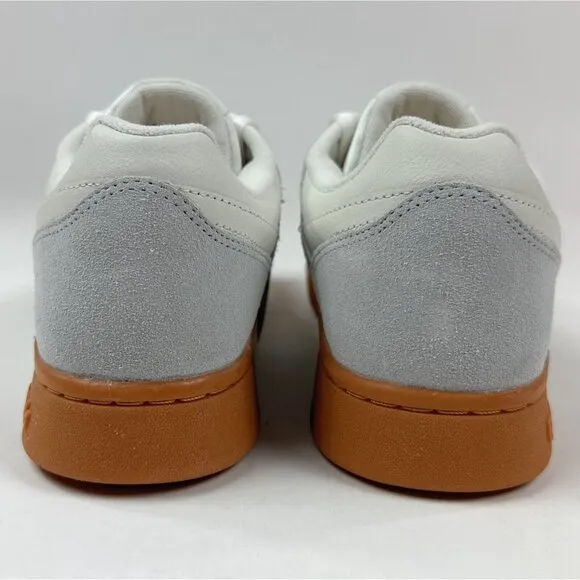 Reebok Classic Workout Plus Mens 8.5 White Gray Training Athletic Shoes GW7264