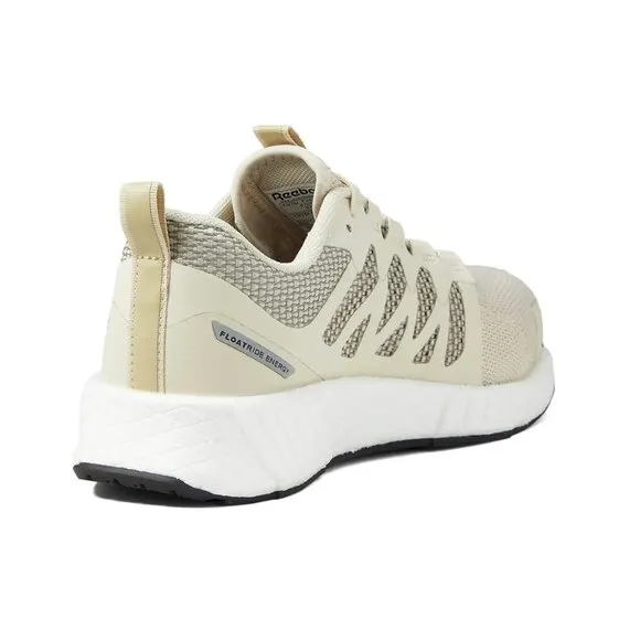 Reebok Fusion Flexweave™ Work EH Comp Toe Work Shoes Ivory Beige Size 7M New