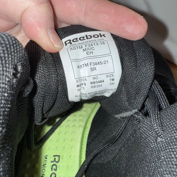 REEBOK Nano X1 Adventure Work Men's Athletic Mid Cut Black Boots Size 7M NEW