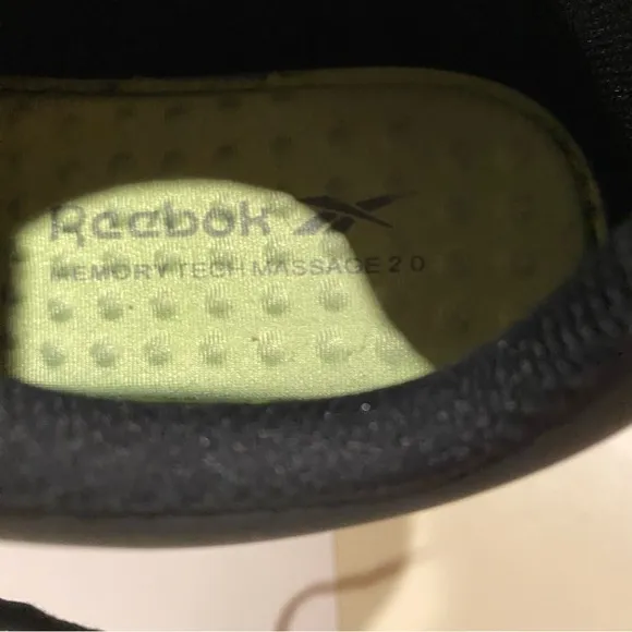 Reebok Shoes Men’s 10M Black Lace Up Steel Toes Sneaker Work Safety Footwear