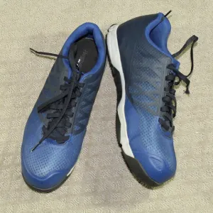Reebok Shoes | Men's Sz 12W Blue Black Microweb Sublite Steel Toe Astm F2413-18