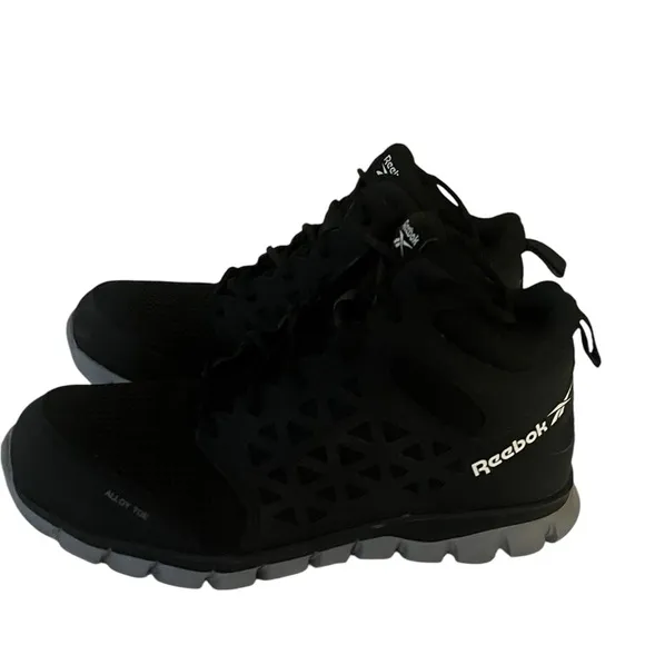 Reebok Sublite Alloy Toe Safety Shoes Sz 6 1/2