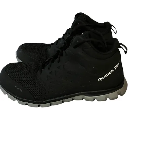 Reebok Sublite Safety Steel Toe Shoes Sz 10 1/2
