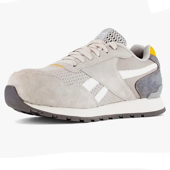 Reebok Womens Harman Work Gray Safety Shoes Size 7 Medium (B, M)