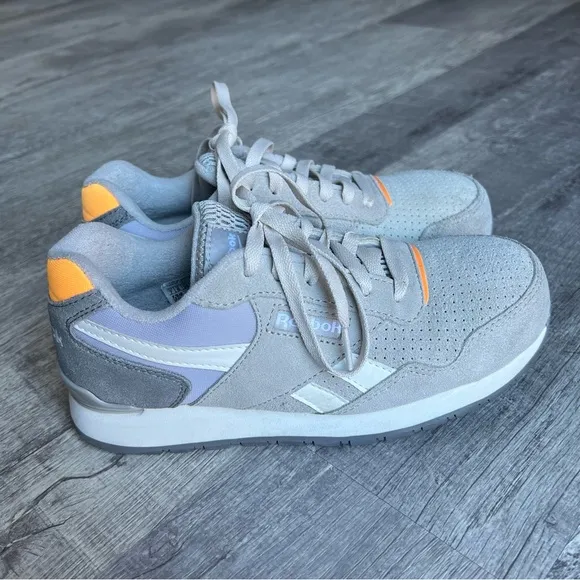 Reebok Womens Harman Work Gray Safety Shoes Size 7 Medium (B, M)