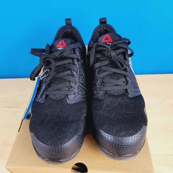 Reebok ZPrint Work RB4251 Womens‎ Size 6 Shoes Steel safety Toe MemoryTech Black