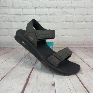 Reef Fanning Baja Brown Gum With Bottle Opener Sandals Mens Size 11