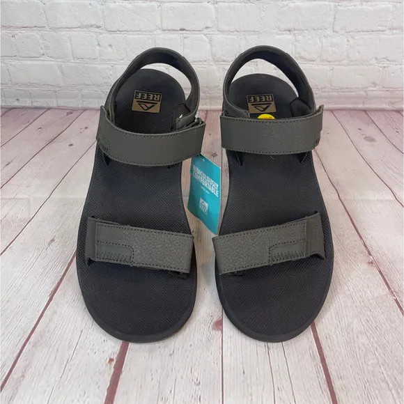 Reef Fanning Baja Brown Gum With Bottle Opener Sandals Mens Size 11