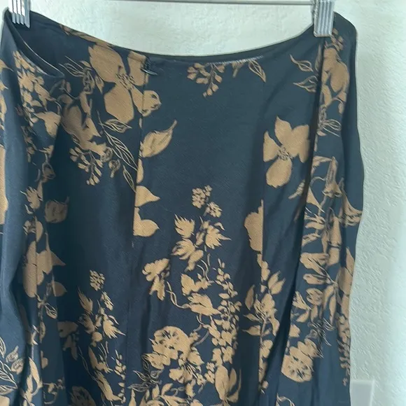 Reformation Zoe Floral Print Midi Skirt