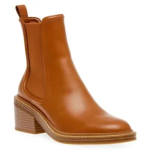 Revolve STEVEN by Steve Madden Cabell Chelsea Bootie Leather Ankle Boots NWOT