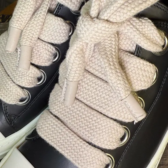 Rick Owen’s Low Top Thick Laces