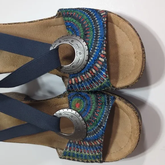Rieker Colorful Women's Sandals Size 38