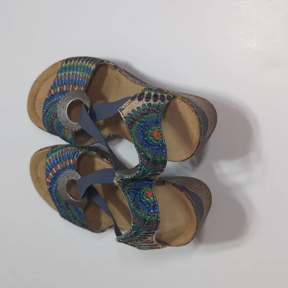 Rieker Colorful Women's Sandals Size 38