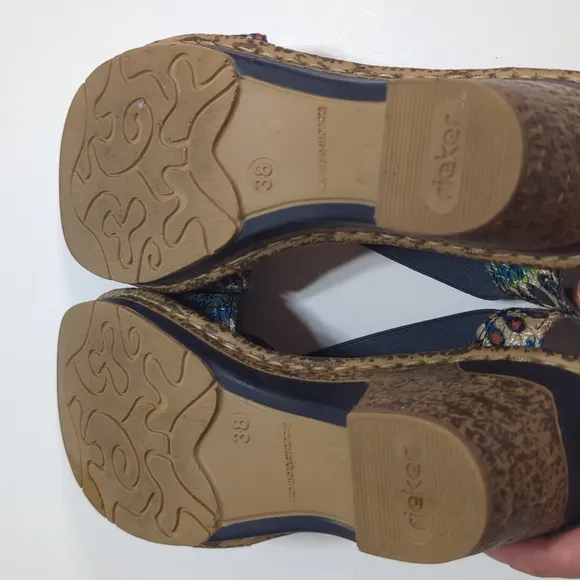 Rieker Colorful Women's Sandals Size 38